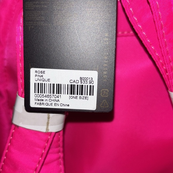 Mini pink backpack / unused - Picture 4 of 4